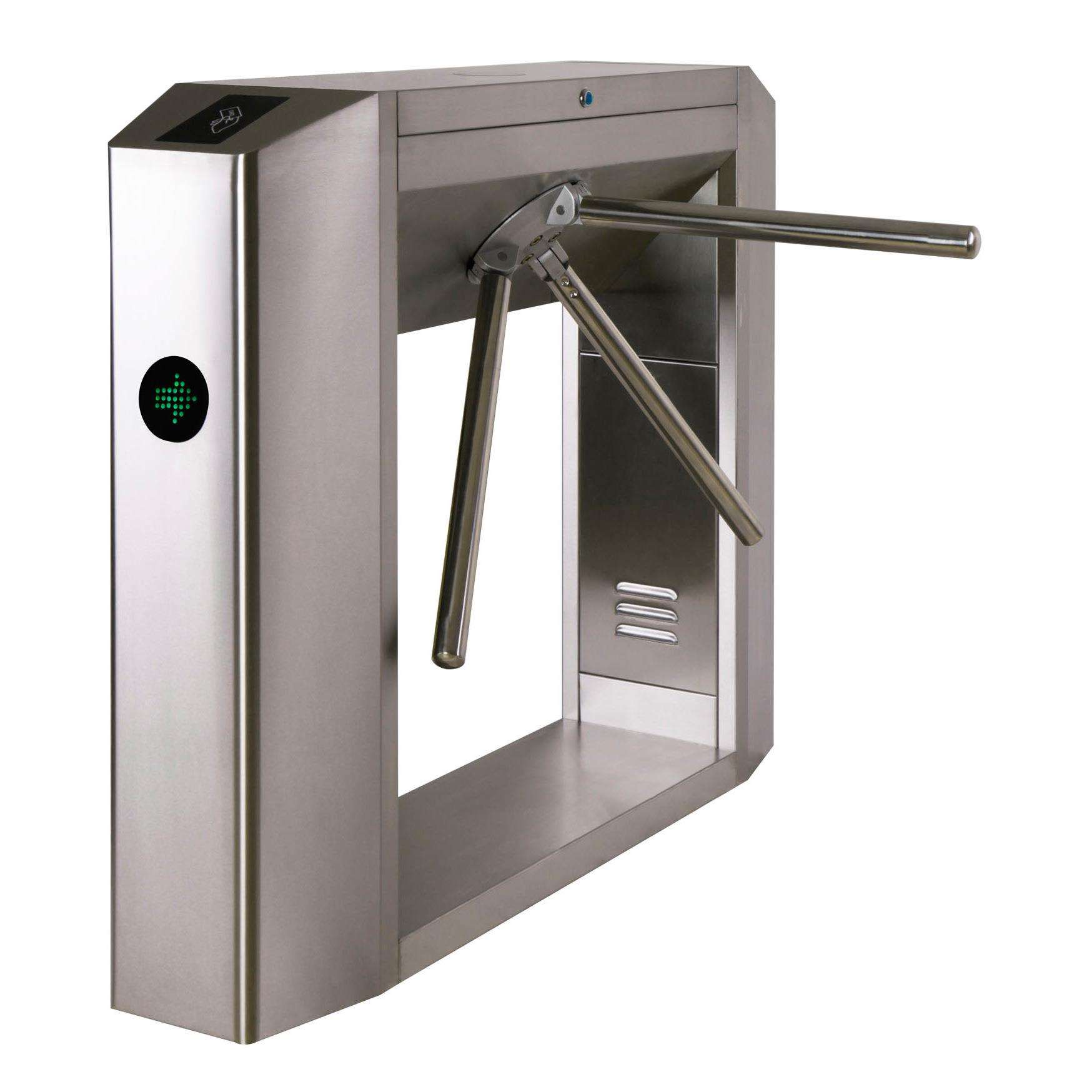 工地三辊闸桥式加厚半自动机芯人脸识别测温刷卡一体多款式住建局