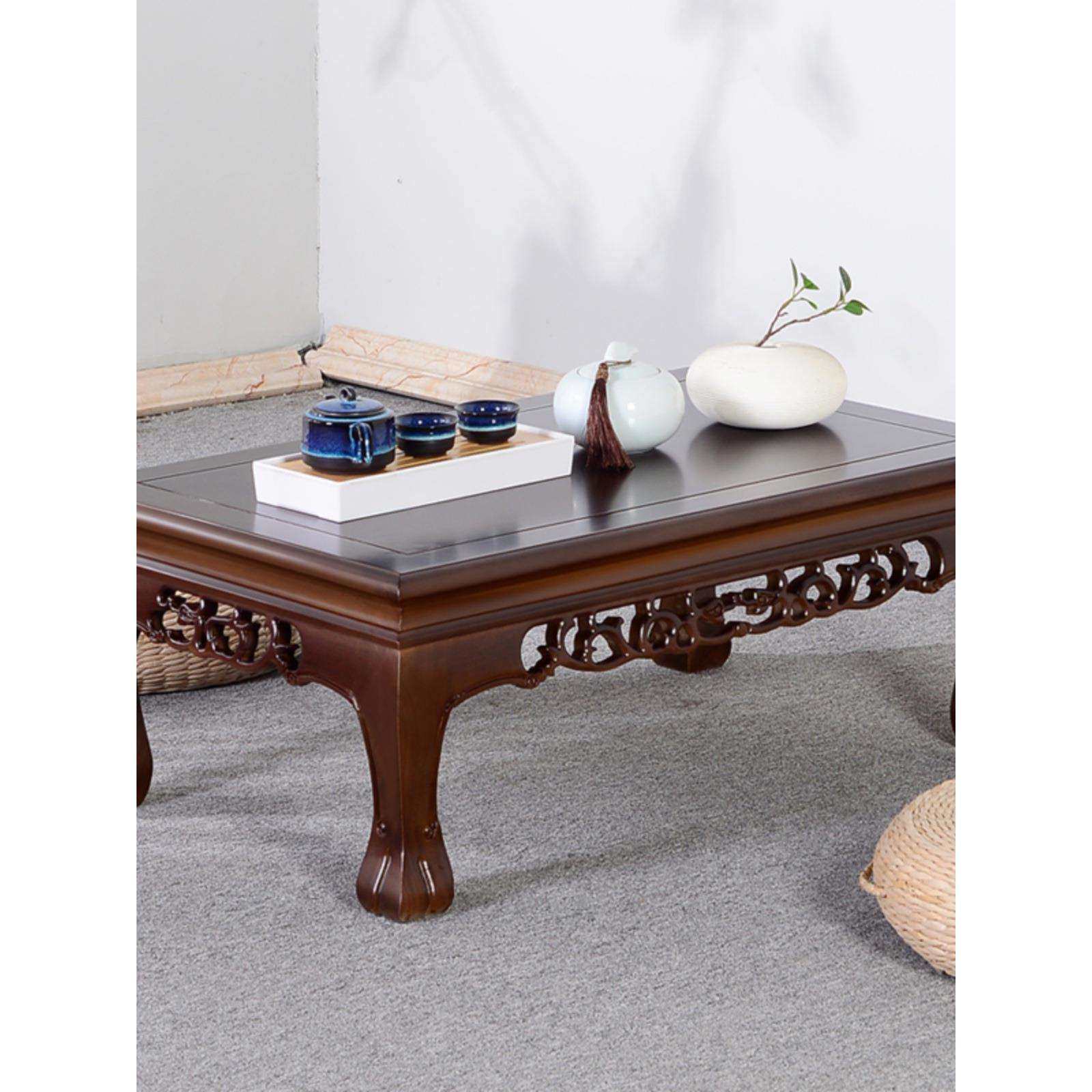 炕桌实木农村家用客厅中式飘窗桌榻榻米桌炕几小茶几小户型多功能,鲜花速递/花卉仿真/绿植园艺,割草机/草坪机,淘宝优惠券,粉丝福利购,淘宝优惠卷