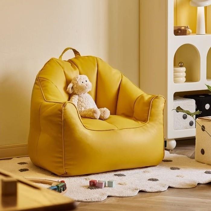 懒人沙发宝宝单人阳台新款防水卧室休闲沙发客厅儿童阅读沙发椅