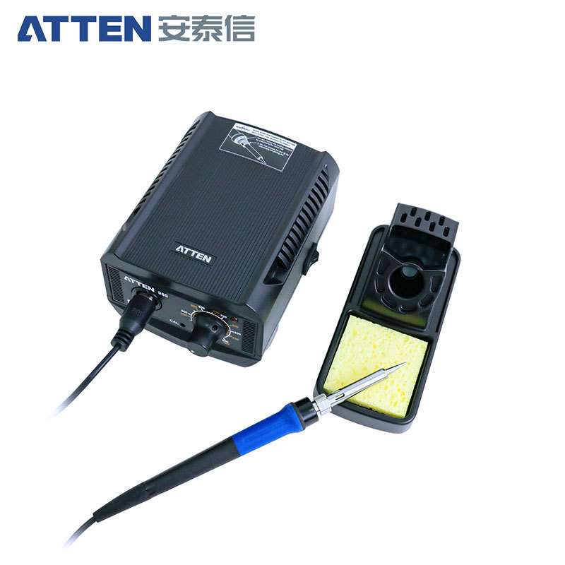 安泰信AT989无铅焊台65W工业级可调恒温电烙铁防静电焊接维修工具