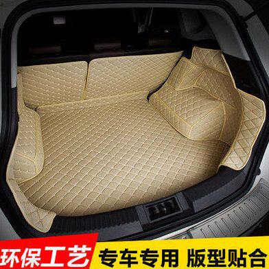 皮革后备箱新垫用品后备箱垫定制车刺绣厢全包围尾箱垫汽车专
