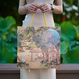 2025中秋节月k饼礼品盒空盒子高档国风冰皮流心月饼包装 盒定制log