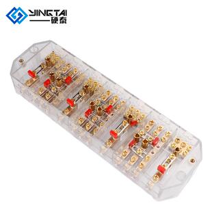 纯铜FJ6 PJ1L透明型三相四线电能计量箱联合接线盒分线接线端子