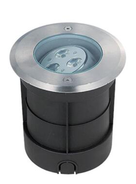 3W6W9W18W24W户外圆形嵌入式埋地灯道路广场景观花园公园射灯照树