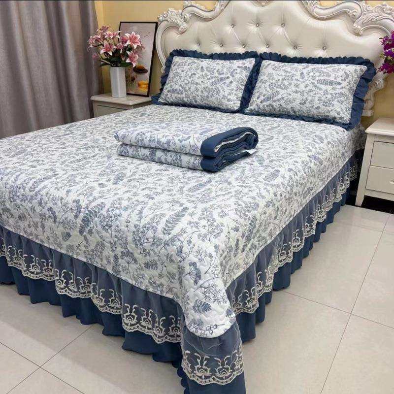 高档床盖四件套夏季夏凉被4件套床单夹棉棉麻床盖单夏被蕾丝花边,电子元器件市场,其它元器件,淘宝优惠券,粉丝福利购,淘宝优惠卷