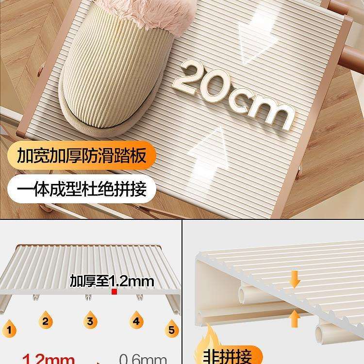 家用梯子伸缩折叠人字梯加宽加厚室内小楼梯铝合金四五新款