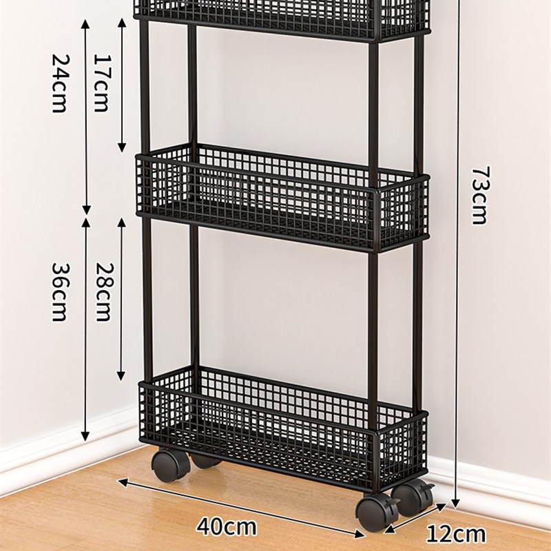 门后夹缝置物g架卫生间缝隙浴室超窄款收纳柜极窄架子收纳架小推