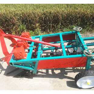 垄上种植手扶花生收获机 农用花生起垄出土机 Peanut Harvester