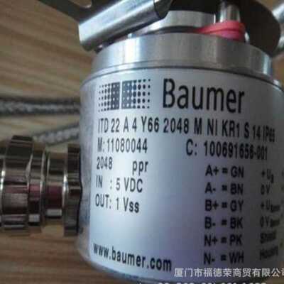 堡盟BAUMER编码器RTD 2 A 4 Y16 P1 7 10 0.5 LR0.8 15 IP00