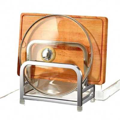 加厚切菜板置物架放菜板支架粘304不锈钢砧板架菜板放置架案板架