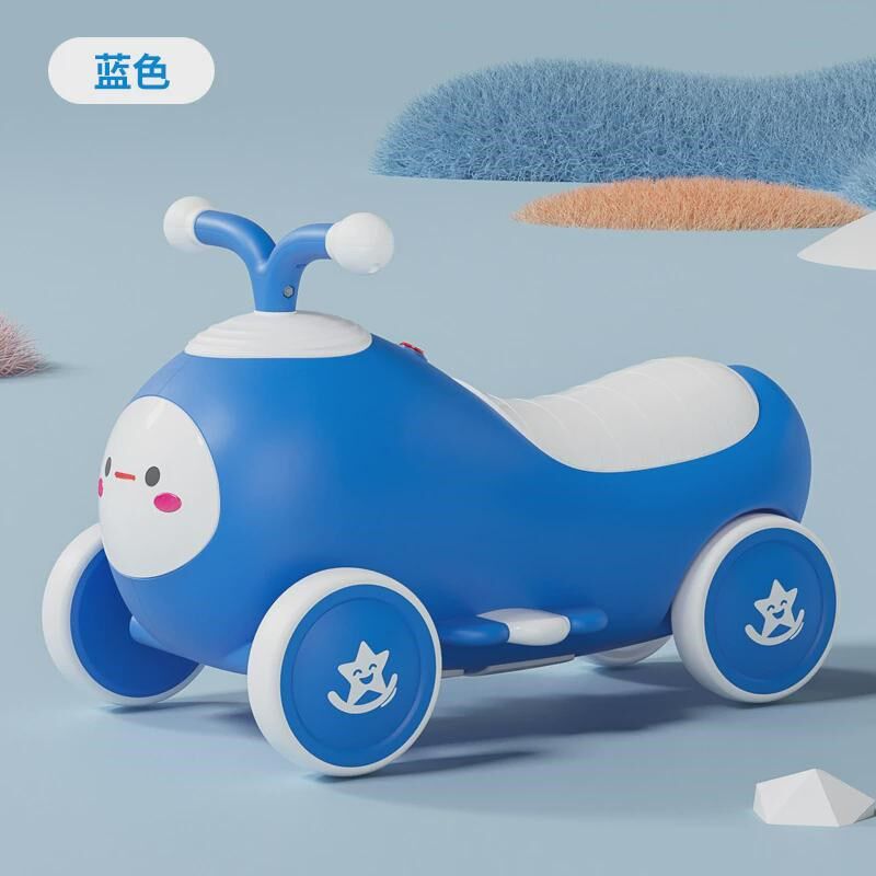 新款儿童扭扭车溜溜车2-8岁男孩女孩扭扭车音乐静音轮防侧