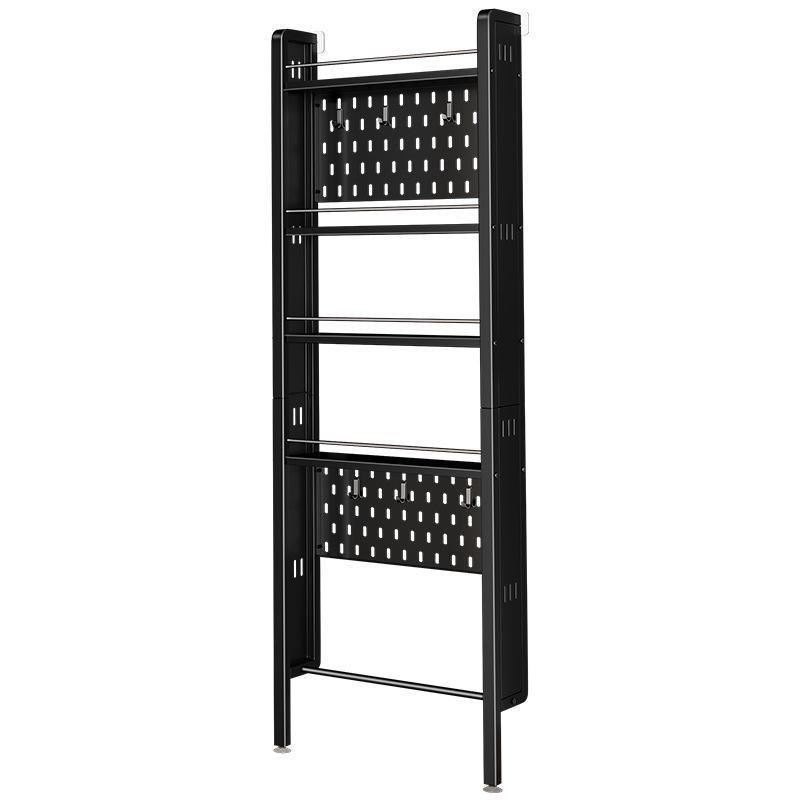 卫生间门后置物架多层落地洞洞板夹缝超薄玄关缝隙浴室极窄收纳架