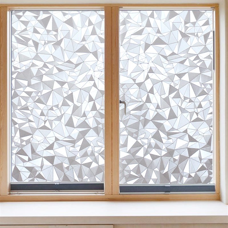 无胶静电b厨房玻璃窗贴纸透光不透明卫生间磨砂窗户贴膜防走光防