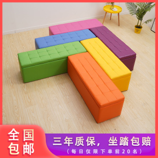 换鞋 凳家用门口可l坐试衣间凳子长条凳入户收纳储物沙发凳软包坐