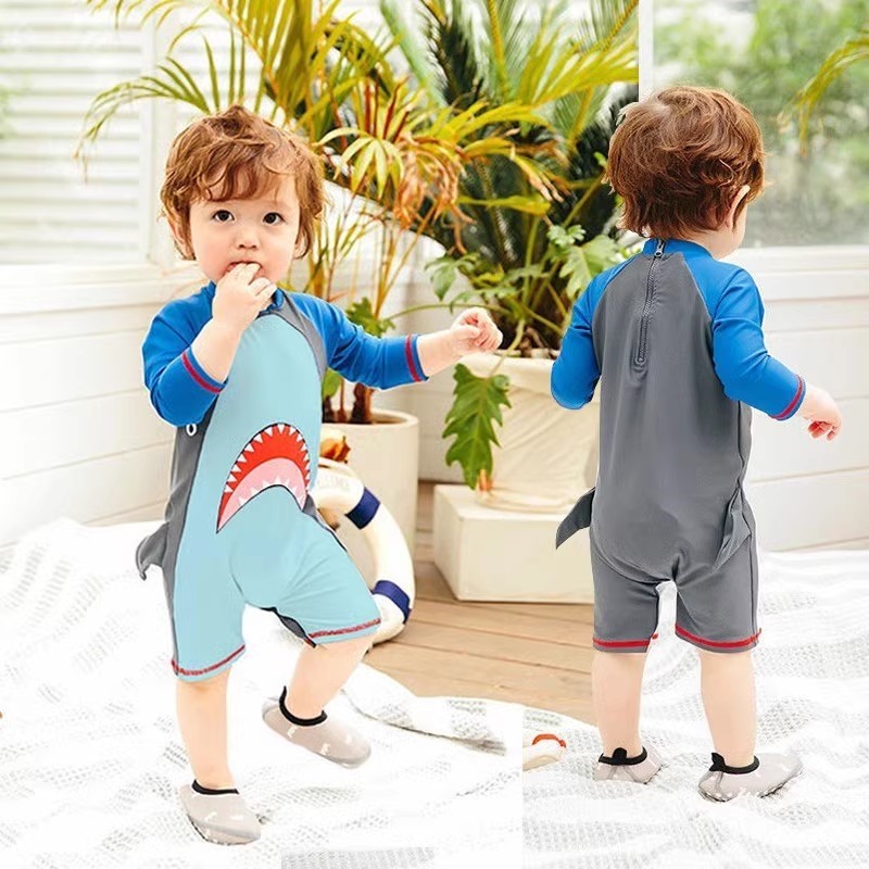 婴儿泳衣女宝宝一岁0周1连体2小童3长袖冲浪4可爱5儿童男孩游泳衣,童装/婴儿装/亲子装,泳衣裤,淘宝优惠券,粉丝福利购,淘宝优惠卷
