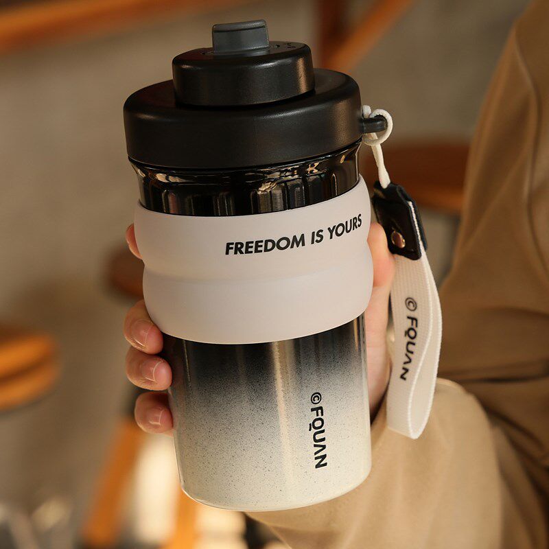 高颜值保温杯2025新款精致高级感女生水杯男士泡茶31X6不锈钢杯子