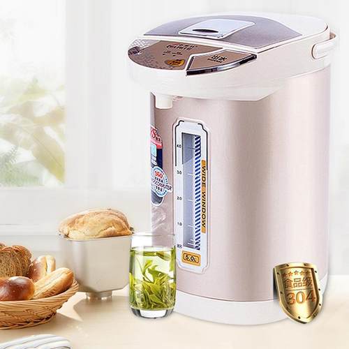 克莱特KLT电热水瓶家用保温304不锈钢5L烧水壶恒温电水壶泡茶水壶