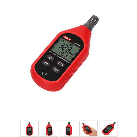 优利德UNI-T温湿度计家用高精度工业级室内温湿度表UT333/BT/S