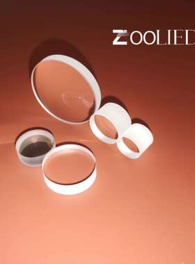 K9平凸透镜D25.4mm F25 F50 F75 F100 F125 F150mm 镀膜AR@1064nm