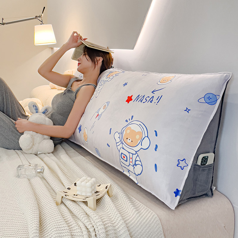 婴儿绒无床头靠垫软包靠背床上万能大靠枕榻榻米儿童看书半躺软垫,居家布艺,床头靠垫,淘宝优惠券,粉丝福利购,淘宝优惠卷