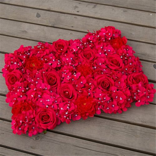 绣球玫瑰混插花墙婚礼背景牡丹墙商场橱窗装饰玫瑰墙影楼拍摄花墙