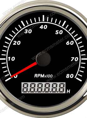 ECPC直径85MM多色背光步进电机转速表8000RPM