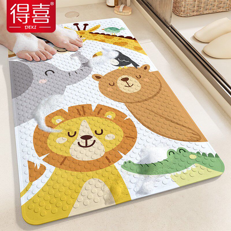 浴室防滑地垫宝宝儿童淋浴房洗澡脚垫卡通卫生间厕所防水垫子地毯,居家布艺,床边毯,淘宝优惠券,粉丝福利购,淘宝优惠卷