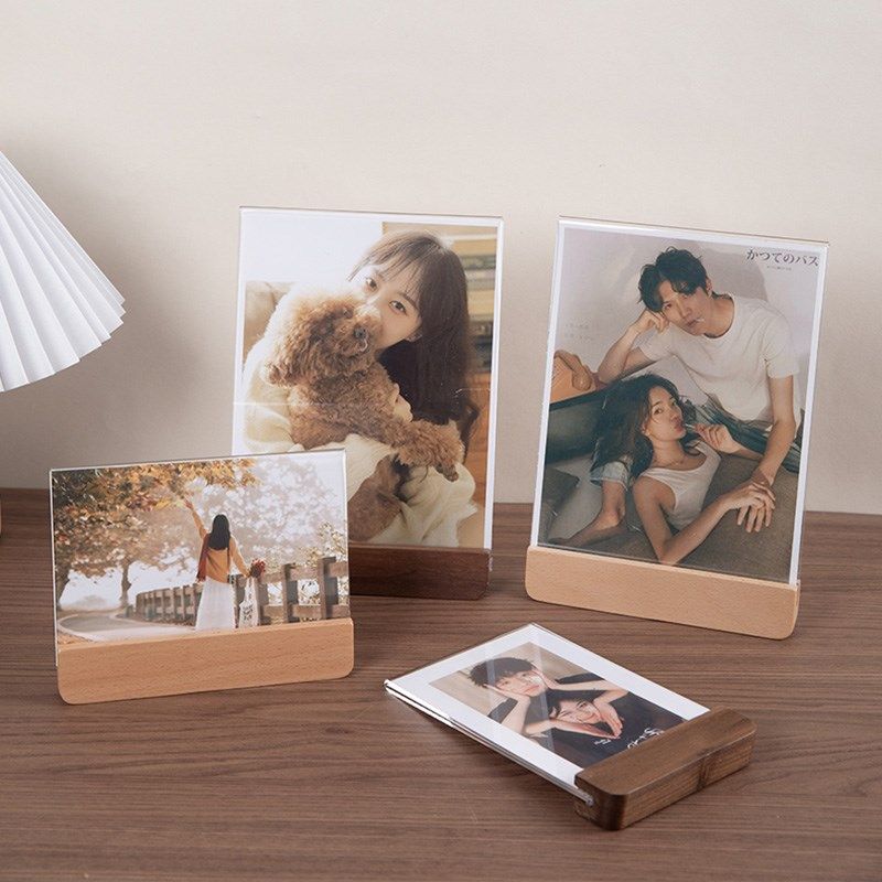 洗照片打印做成相框摆台情侣相片高级感6寸亚克力实木摆件diy定制,家居饰品,相框/画框,淘宝优惠券,粉丝福利购,淘宝优惠卷