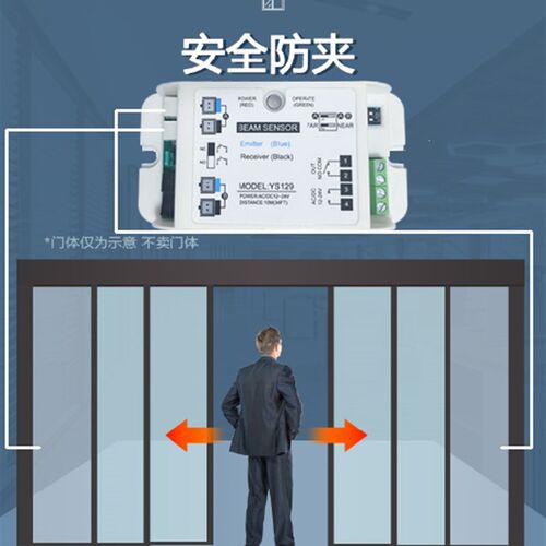 自动门安全光线 自动门防J夹 自动红外对射