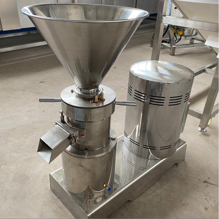 180胶体磨食品厂不锈钢食品级立式分体骨泥机花生芝麻果仁磨酱机