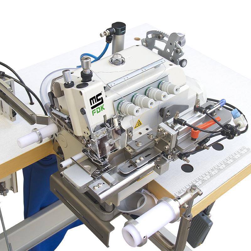 上圆领机包缝机锁边机裤腰机服装自动化设备绷缝机拷边机