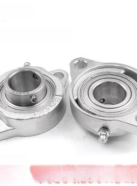 不锈钢短脚菱形轴承座SBLF202 203 204 205 206 207 208防水耐腐