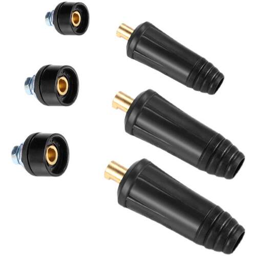 电焊机全铜快速接头DKJ-10-25/35-50-70插头插座焊把线全套配件