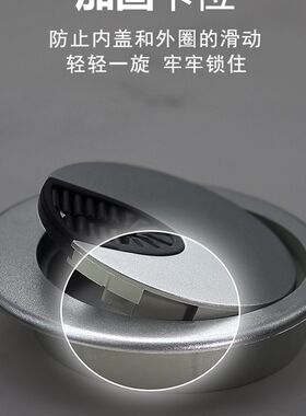 65mm7公分70mm电脑办公桌穿线盒孔书桌面走线盒出线塑料开孔盖板