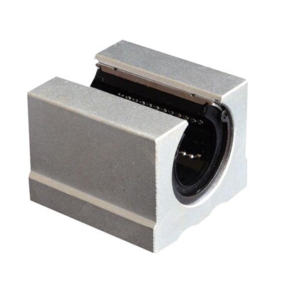 开口箱式加长直线滑块轴承 SBR12 16 20 25 30 40 LUU