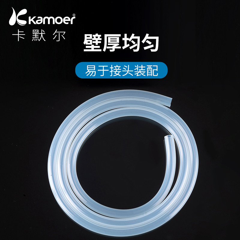 卡默尔管专用白色透明管蠕动泵硅胶管食品级管细水管蠕动管软泵管图片