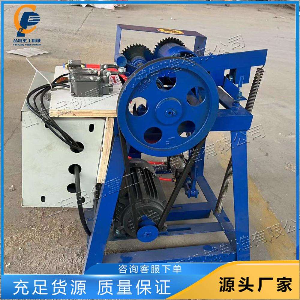 扫把杆木棒开牙机立式家具装饰木材套丝机全自动圆棒螺纹机