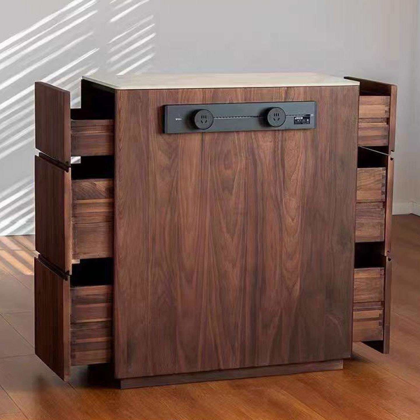 北美黑胡桃木岛台现代简约日式原木餐厅收纳柜北欧实木窄边吧台桌,鲜花速递/花卉仿真/绿植园艺,割草机/草坪机,淘宝优惠券,粉丝福利购,淘宝优惠卷