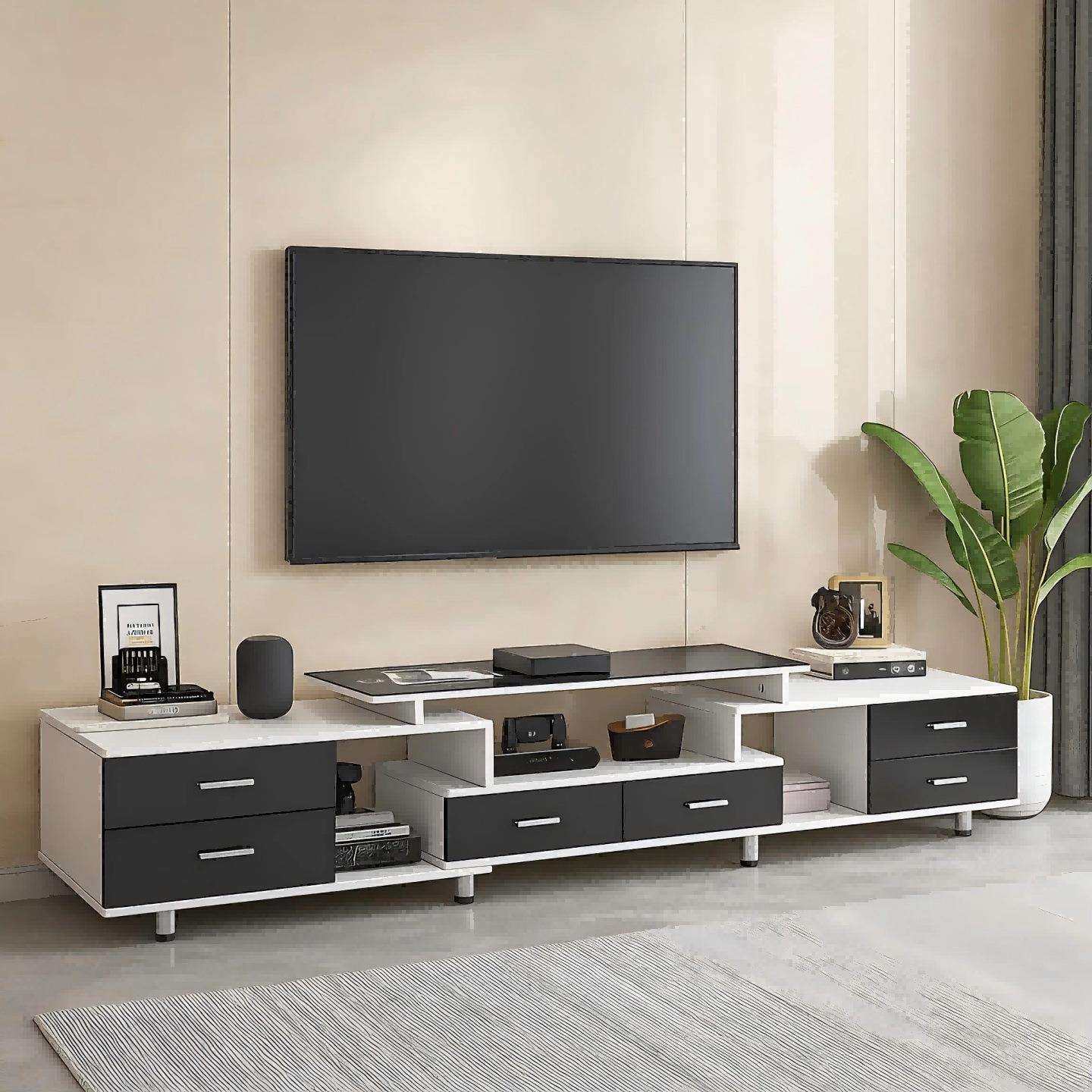 电视柜现代简约2025新款客厅家用小户型落地可伸缩茶几电视柜套装,鲜花速递/花卉仿真/绿植园艺,割草机/草坪机,淘宝优惠券,粉丝福利购,淘宝优惠卷