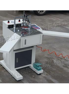 小型数控钉角机十字绣相框镜框钉角机械硬木杂木PS发泡线条钉角