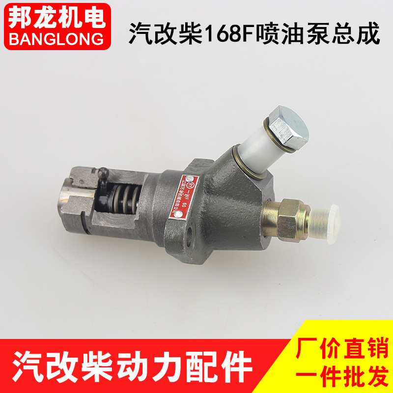 风冷柴油机水泵配件汽改柴拓普款168F170F喷油器/泵喷油嘴总成