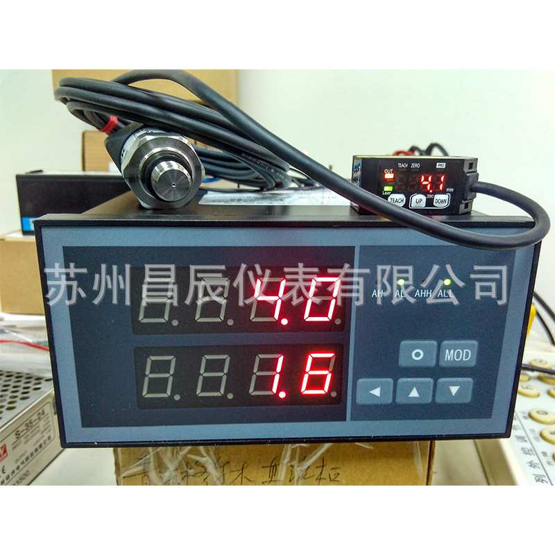 XSD2-AHRT4A1B1M2V0双通道数显表 数字显示LED报警器 控制器