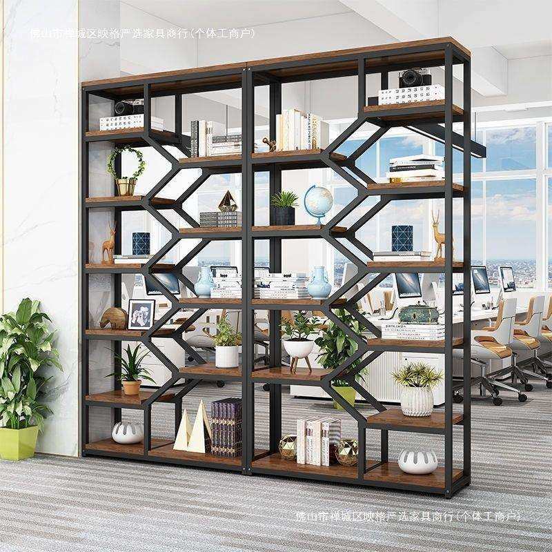 办公室隔断置物架多层书架展示架客厅隔断屏风置物架玄关柜装饰架