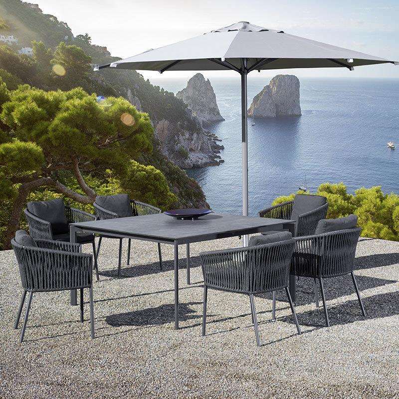 佛山户外家具阳台桌椅北欧藤椅庭院露台花园餐桌椅组合出口品质