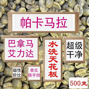 （咖啡生豆）巴拿马艾力达庄园帕卡马拉咖啡豆水洗咖啡豆可代烘