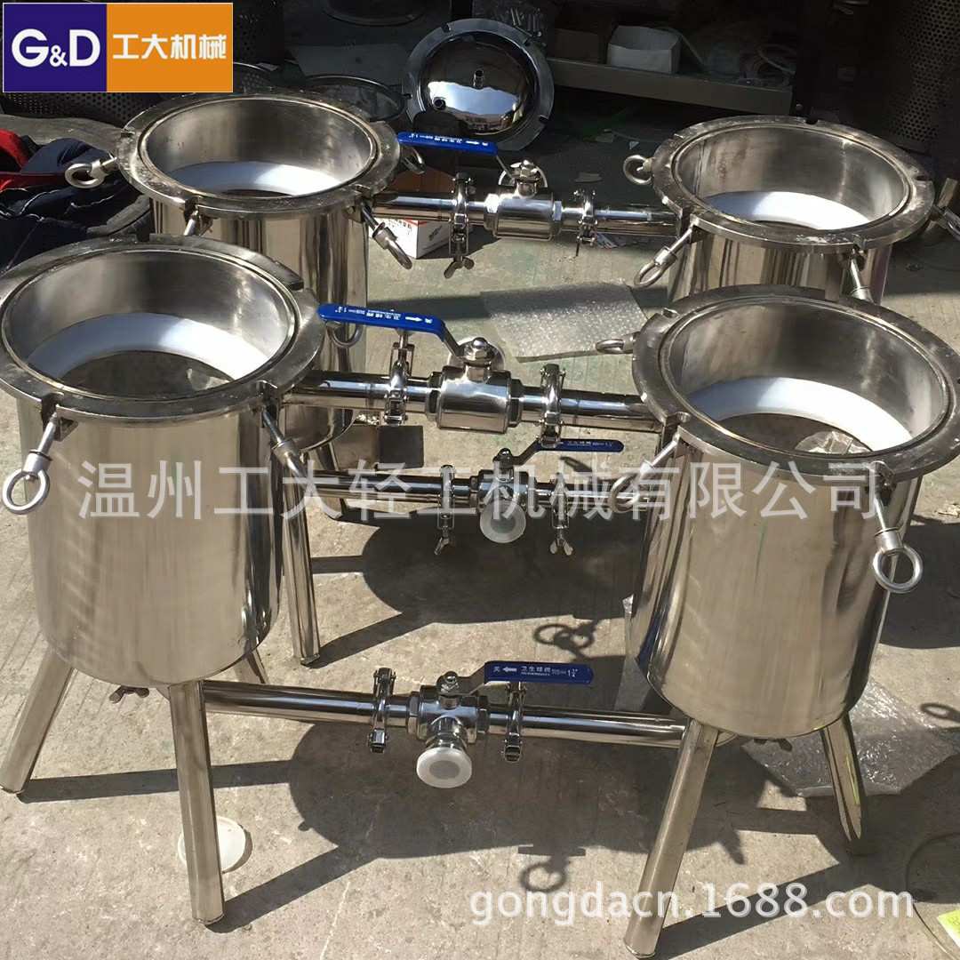 不锈钢双联双桶式过滤器