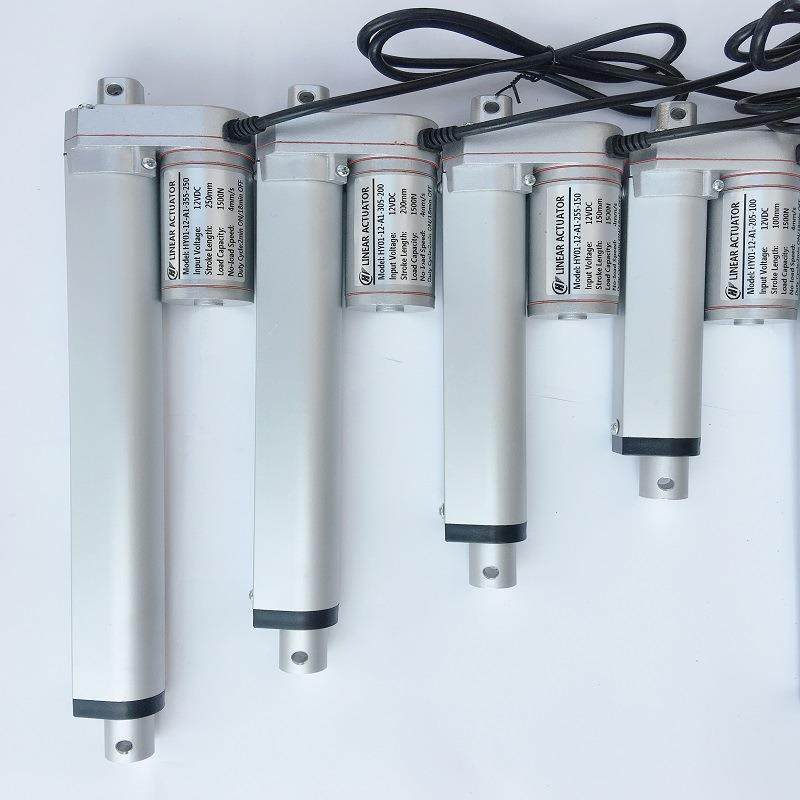 直流电动推杆配件升降推杆器自动推窗器伸缩杆150mm行程12v24v36v