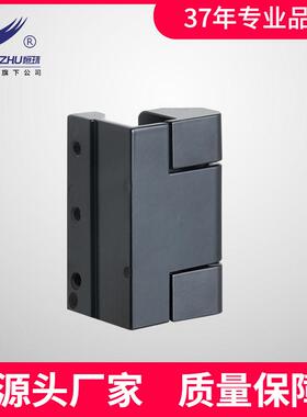 恒珠HL213锌合金黑色配电柜铰链工业机械设备配电箱合页