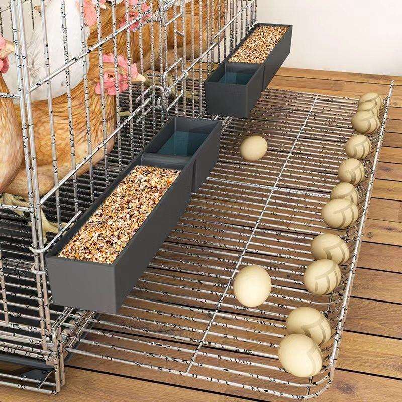 全套滚动加密折叠室外家用自动笼子大号产蛋养鸡笼蛋鸡养鸡养殖笼