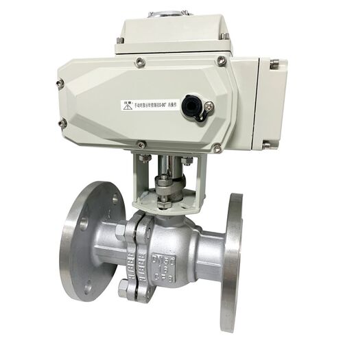 Q941F-16P/C电动球阀铸钢不锈钢法兰高温蒸汽球阀DN50 65 80 100